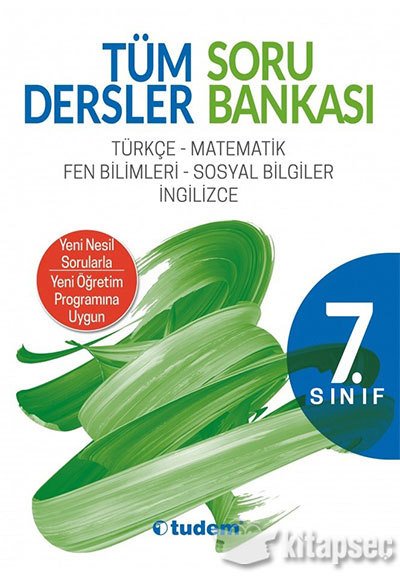 7. Sınıf Tüm Dersler Soru Bankası Tudem Yayınları