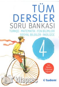 4. Sınıf Tüm Dersler Soru Bankası Tudem Yayınları