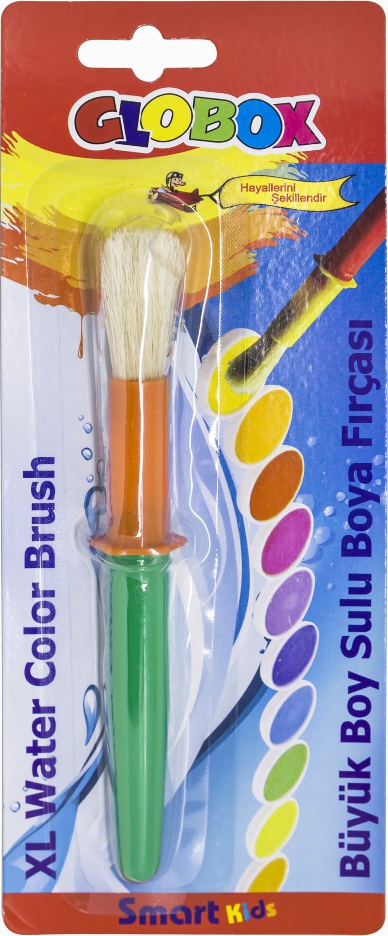 Globox Suluboya Fırçası Tekli Xl