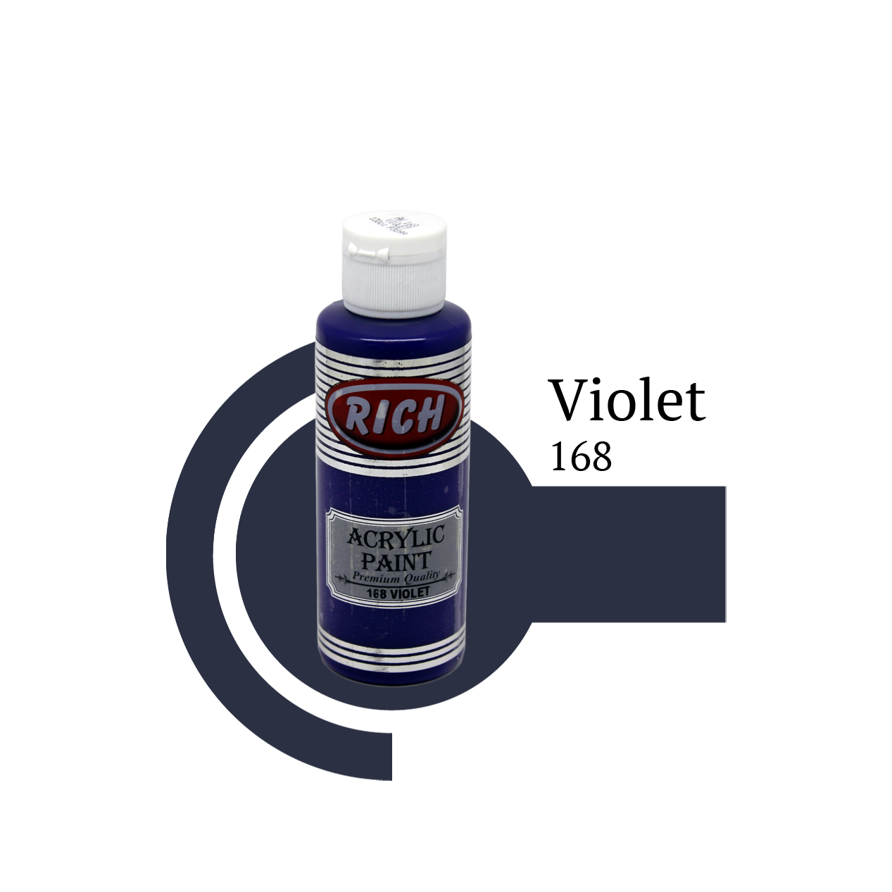Rich Akrilik Boya 120 cc - Violet