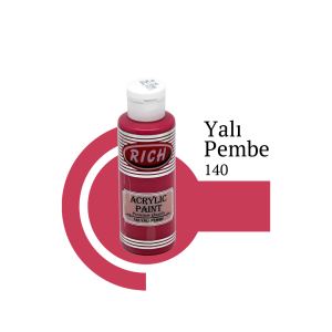 Rich Akrilik Boya 120 cc - Yalı Pembe