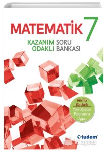 7. Sınıf Matematik Kazanım Odaklı Soru Bankası Tudem Eğitim