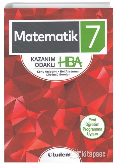 7. Sınıf Matematik Kazanım Odaklı  Konu Anlatımı Tudem Eğitim