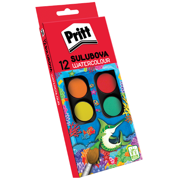 Pritt Sulu Boya Küçük Boy 12 Renk