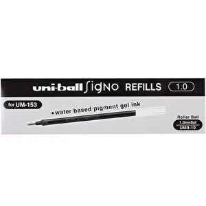 Uni-Ball Roller Kalem Yedeği UM 153 Siyah UMR-10-12'li