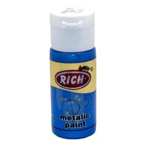Rich Metalik Akrilik Boya 30 cc - Mavi