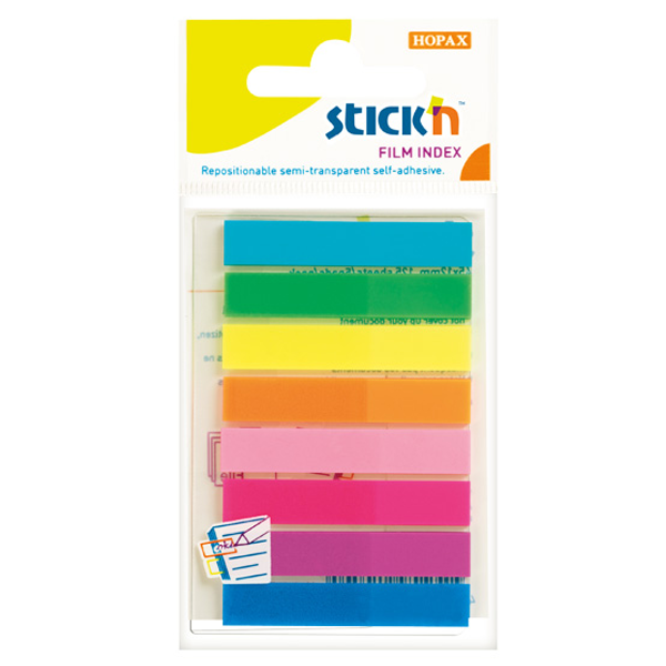 Hopax Stıckn İndeks 20 YP 45x8 Neon 8 Renk