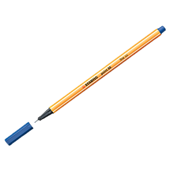 Stabilo Keçe Uçlu İnce Kalem 88 Point 0.4 MM Mavi