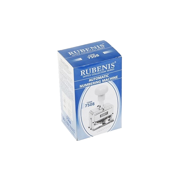 Rubenis Numaratör Otomatik 8 Hane