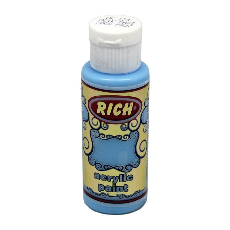 Rich Akrilik Boya 30 cc -  Açık Mavi