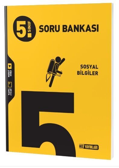 Hız Yayınları 5. Sınıf Sosyal Bilgiler Soru Bankası