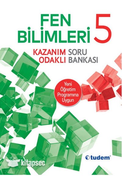 5. Sınıf Fen Bilimleri Kazanım Odaklı Soru Bankası Tudem Yayınları