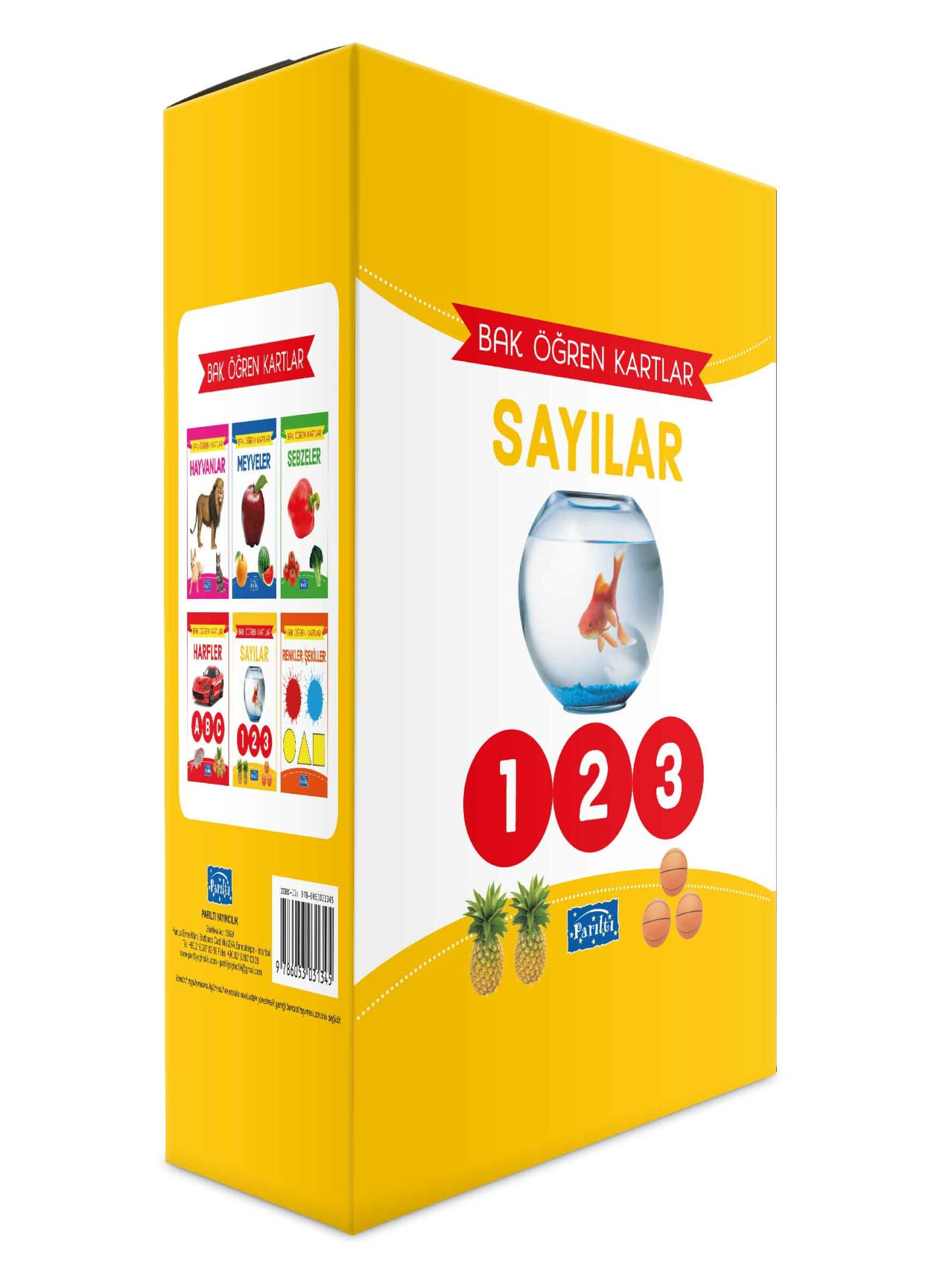 Parıltı Yayınları Sayılar Bak Öğren Kartlar