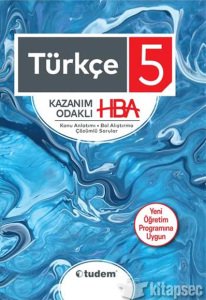 5. Sınıf Türkçe Kazanım Odaklı HBA Tudem Yayınları
