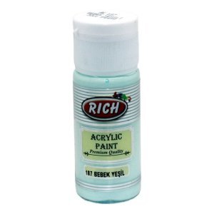 Rich Akrilik Boya 30 cc -  Bebek Yeşili