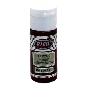 Rich Akrilik Boya 30 cc -  Bordo