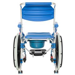 Römer R403 Mavi Büyük Tekerlekli Banyo Tuvalet Sandalyesi