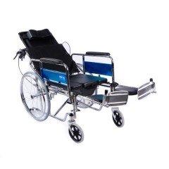 Comfort Plus KY608GC Sırtı Yatar Ayak Kalkar Tuvalet Özellikli Tekerlekli Sandalye