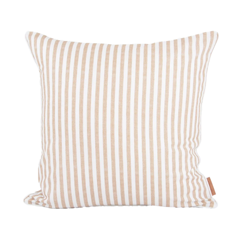 Linen Stripes Kışiye Özel Nakışlı Kırlent