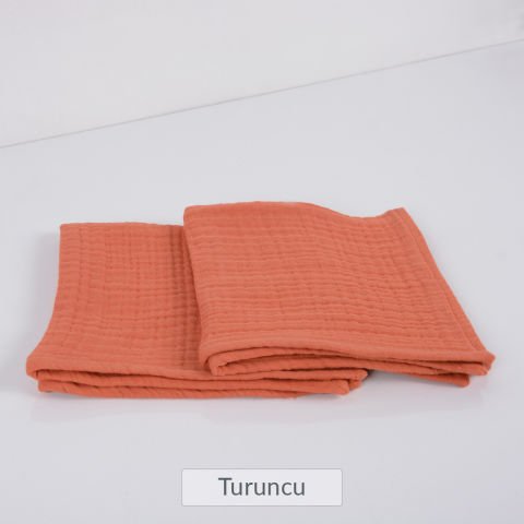 Seçmeli 2 Adet 35x35*2 Müslin Ağız Bezi