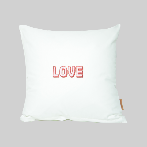 Love Nakıslı Panama Kırlent