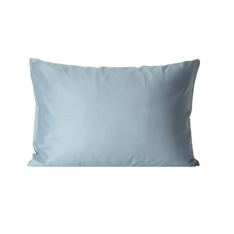 %100 Pamuk Saten Yastık Kılıfı 1 Adet 50X70 Beyaz