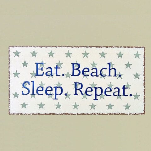 Eat Beach Levha