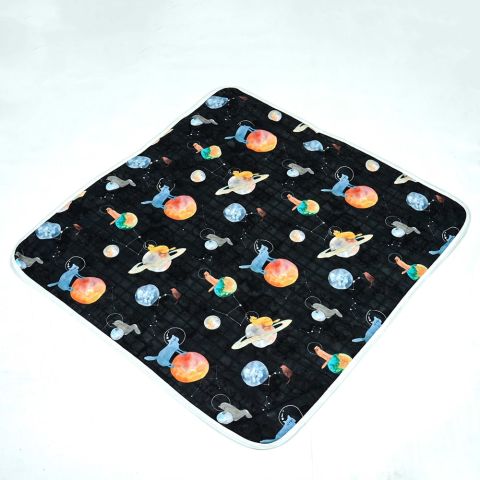 Galaxy Cat Müslin Kundak