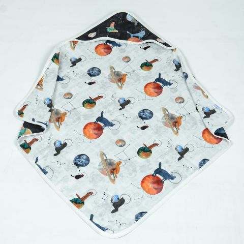 Galaxy Cat Müslin Kundak