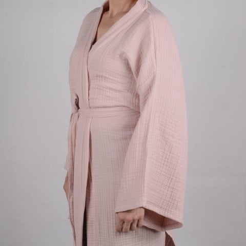 Kimono Müslin Bornoz
