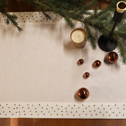 Spots Keten Runner