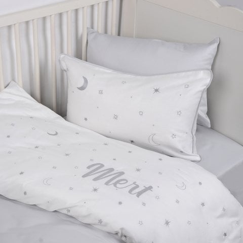 Baby Star Kişiye Özel Nakışlı Nevresim Takımı