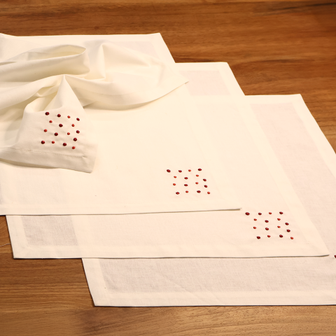 Spots Keten Peçete