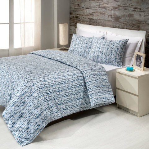 %100 Pamuk Saten Tricot  Nevresim Takımı