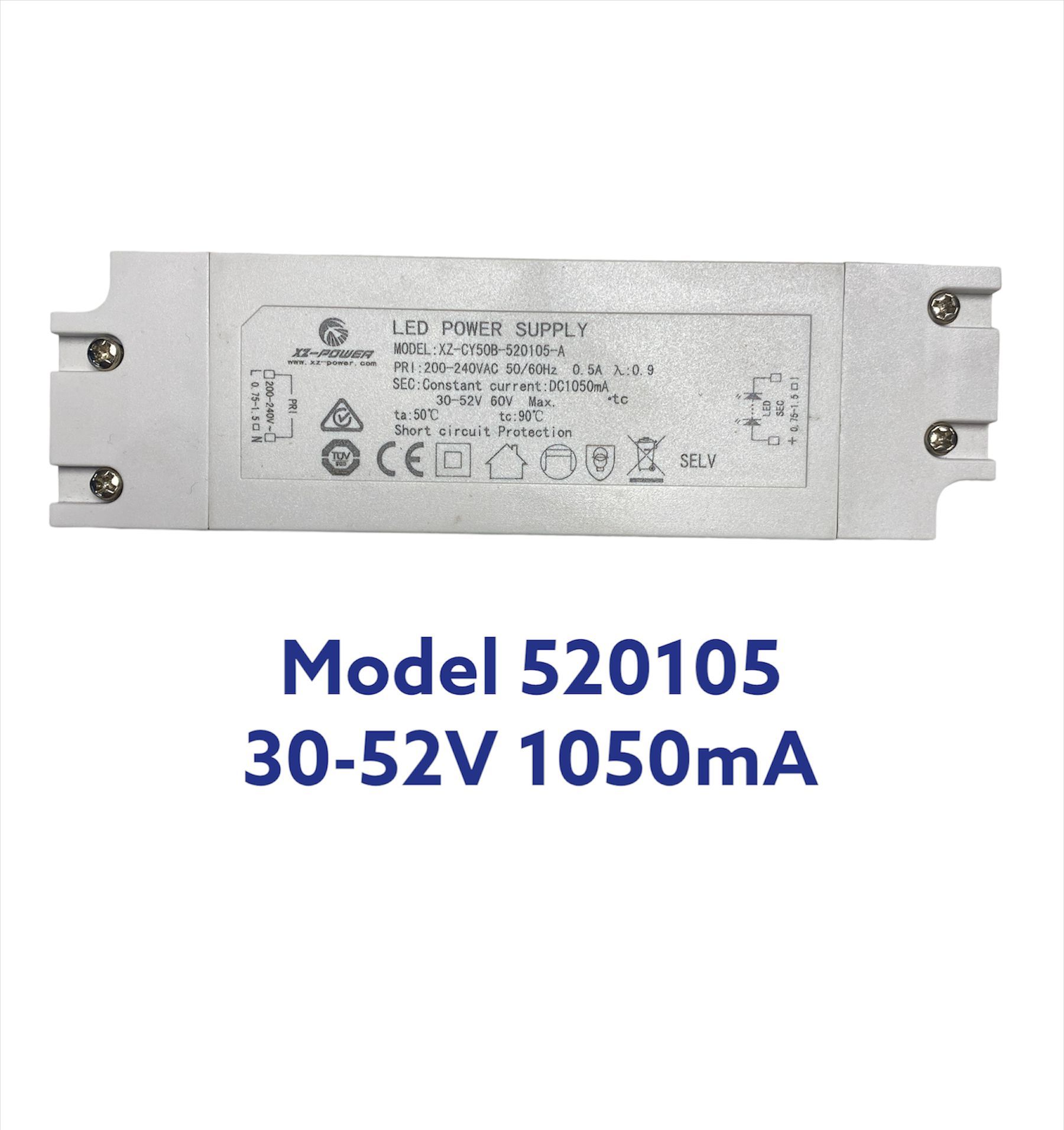 XZ-CY50B-520105 30-52V 50W 1050mA
