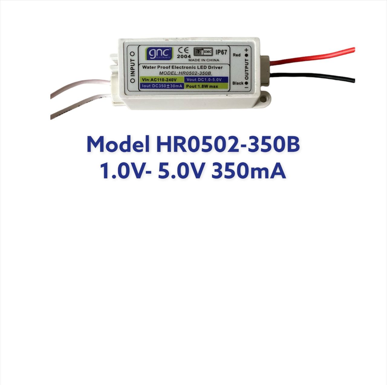 HR0502-350B 1-5V 350mA LED  Sürücü