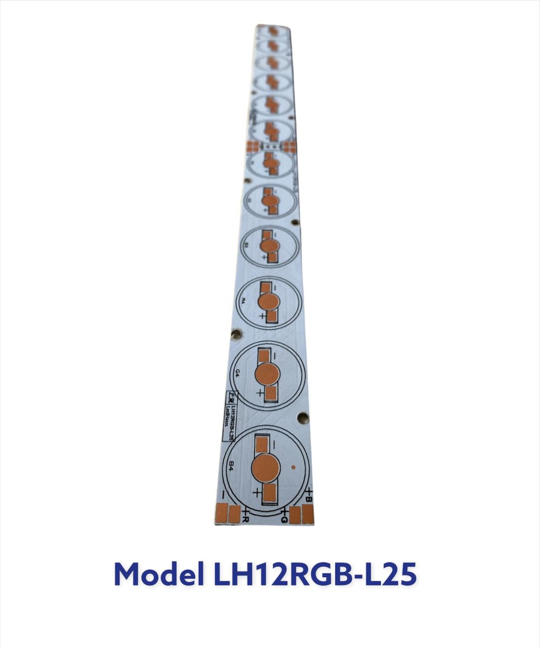LH12RGB-L25 12li RGB Çubuk Emiter PCB