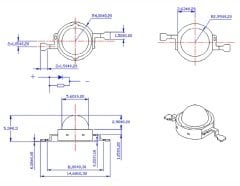 LH-PL-1R Red 1W PowerLED