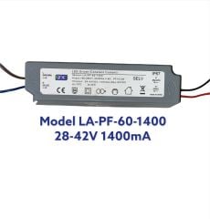 LA-PF-60-1400 60W 1400mA PF:>0.95 Sabit Akım LED Sürücüsü