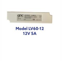 LV60-12 Sabit Voltaj 12V, 60W Led Güç Kaynağı