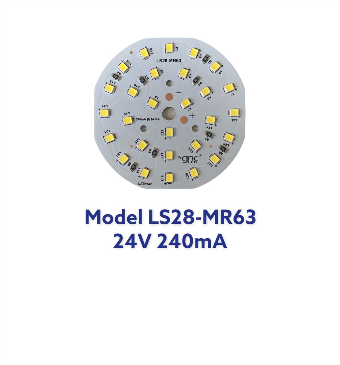 LS28-MR63 6W 28 Ledli Yuvarlak Led Modül
