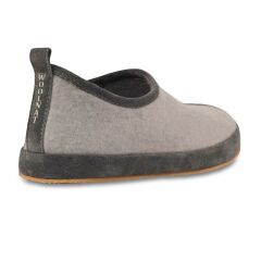 Woolnat Merino Wool Gray Men's Felt Shoes