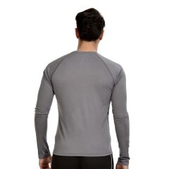 Woolnat Merino Wool Ultra Marathon Long Sleeve Men's T-Shirt