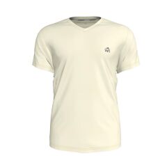 Woolnat Merino Wool V Neck Short Sleeve Men's T-shirt