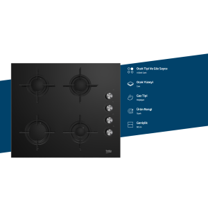 Beko BSTOC 826 S Set Üstü Ocak