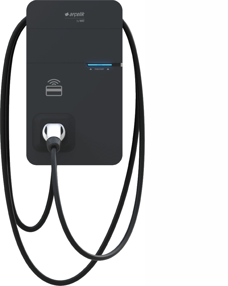 Arçelik AR AX 32 RFID 22 kW Kablolu Elektrikli Araç Şarj İstasyonu