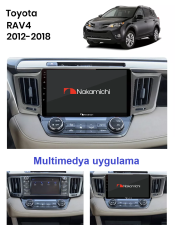 Toyota Rav4 (2012-2018) uyumlu Android Multimedya Navigasyon Sistemi