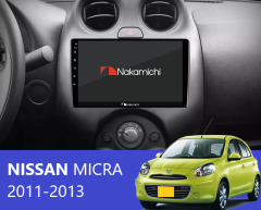 Nissan Micra 2011-2013 Uyumlu Android Multimedya Navigasyon sistemi