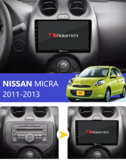 Nissan Micra 2011-2013 Uyumlu Android Multimedya Navigasyon sistemi