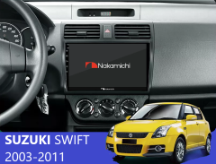 Suzuki Swift 2003-2011 uyumlu Android Multimedya Navigasyon Sistemi